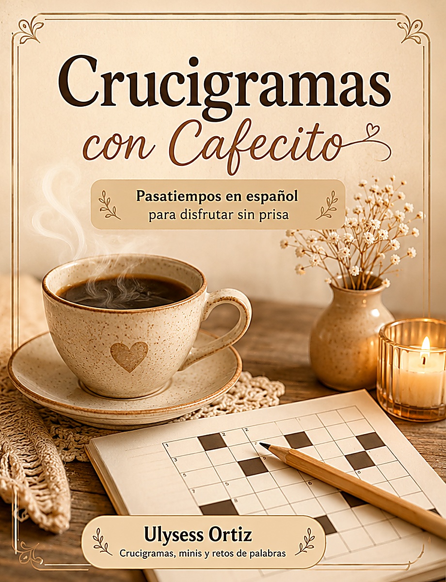 Cover of Crucigramas con Cafecito
